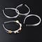 8mm Clear Plastic Headband Blanks, 4ct. by Bead Landing™